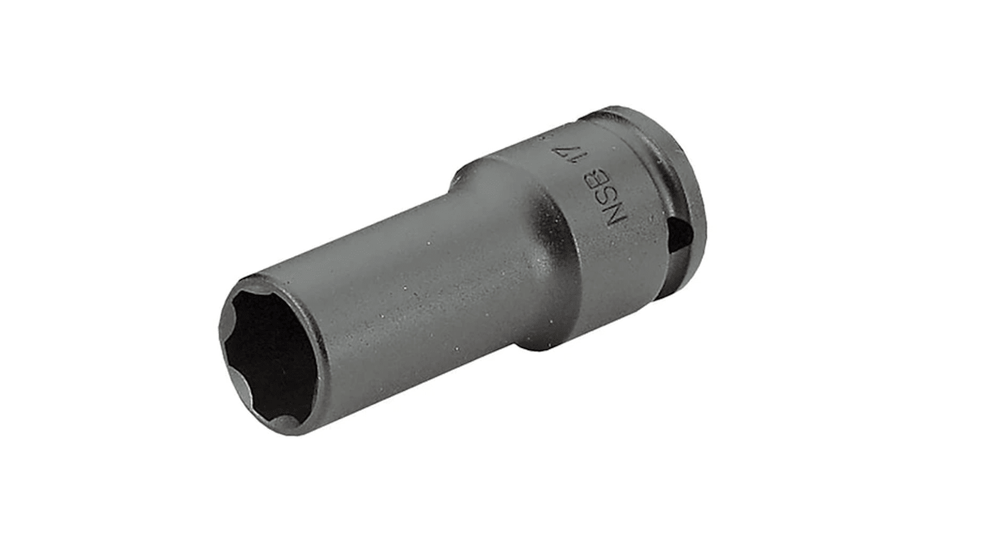 Facom 10mm, 1/2 in Drive Impact Socket, 80 mm length