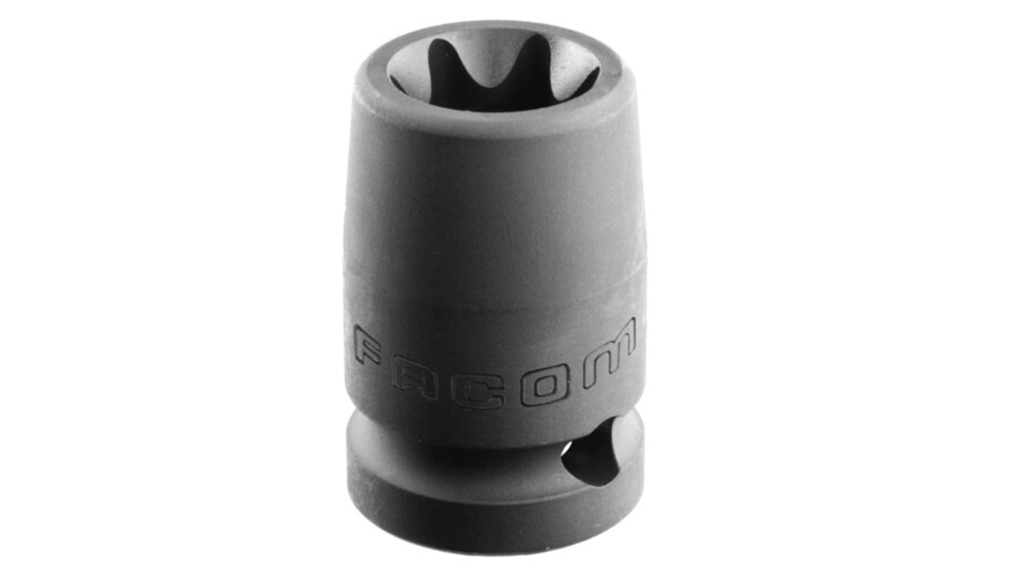 Bussola a impatto Facom, presa Bussola a percussione standard 9.19mm, attacco Quadrato 1/2 poll., L. 38 mm