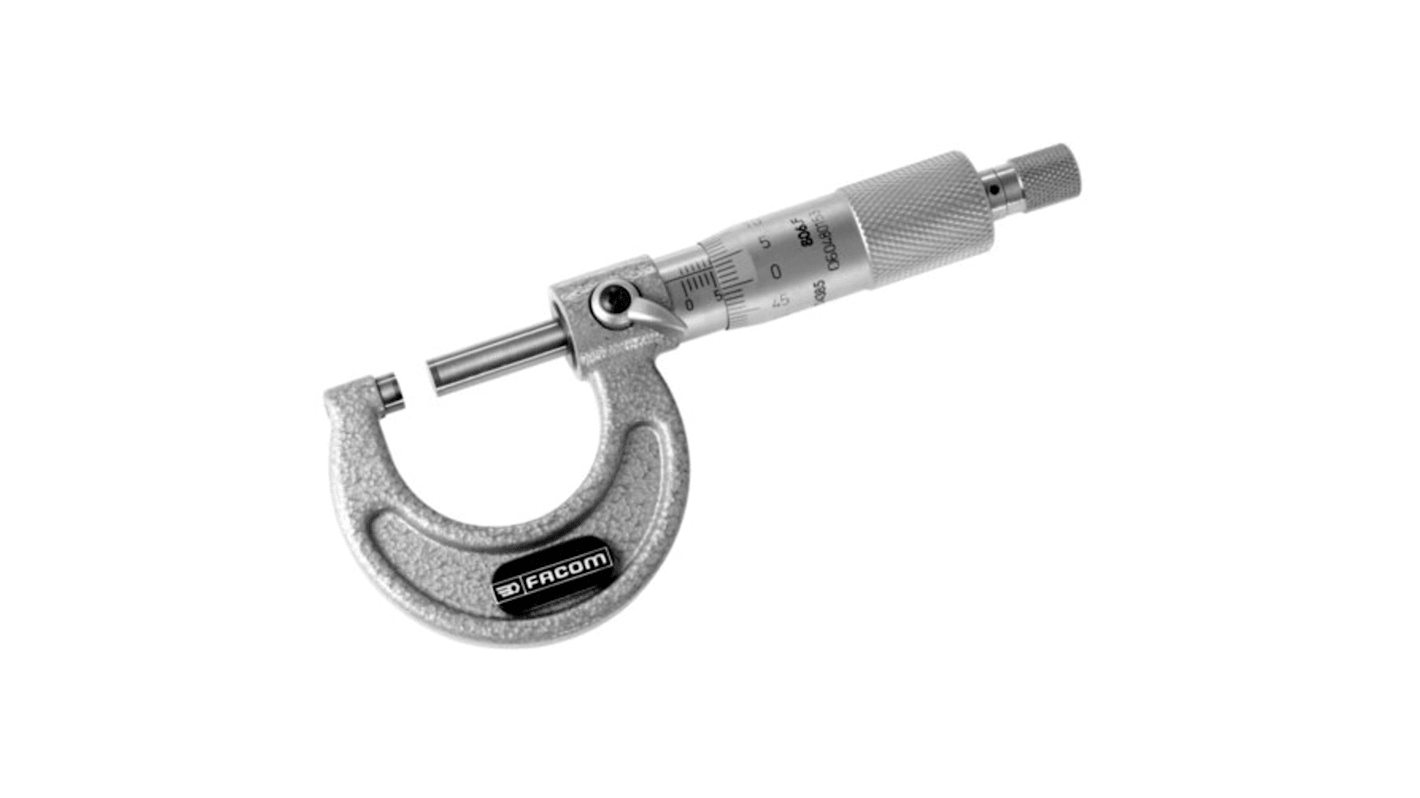 Facom Mikrometer Außen-Messschraube / ±0,01 mm