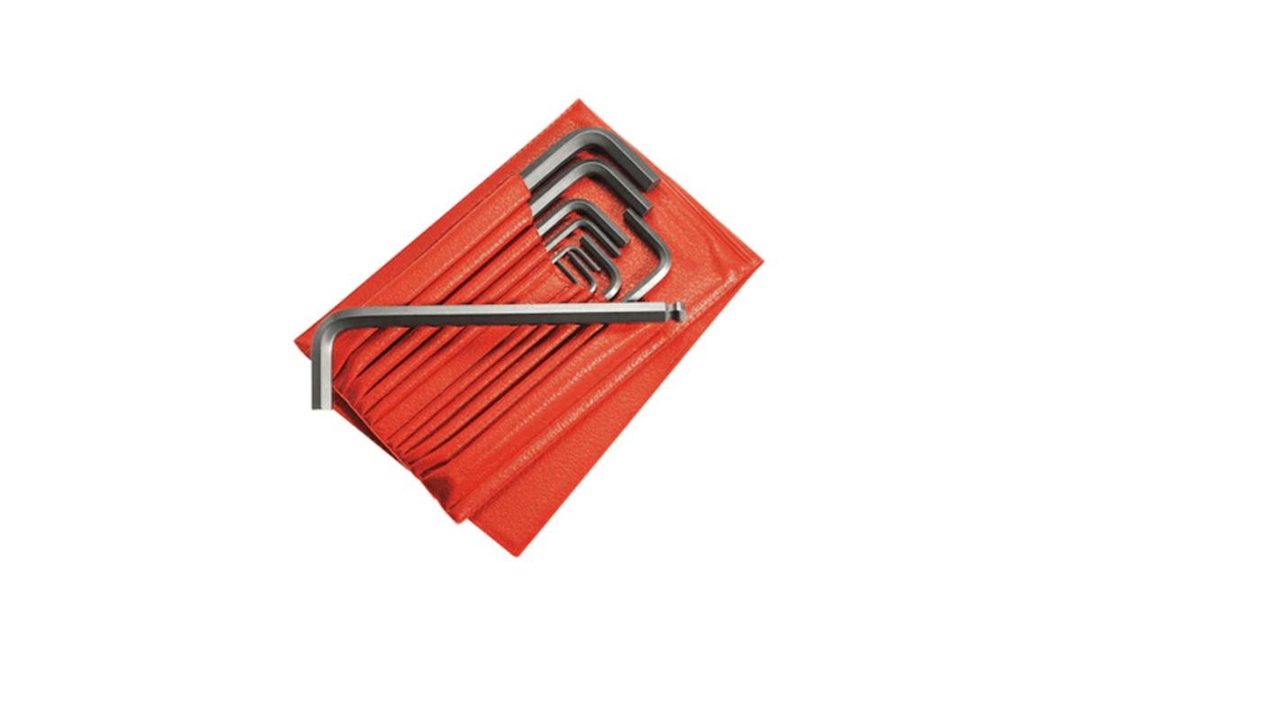 Facom metrisch  Innensechskant-Schlüssel, Satz 10-teilig 2.5 mm, 2 mm, 3 mm, 4 mm, 5 mm, 6 mm, 7 mm, 8 mm, 9 mm, 10 mm