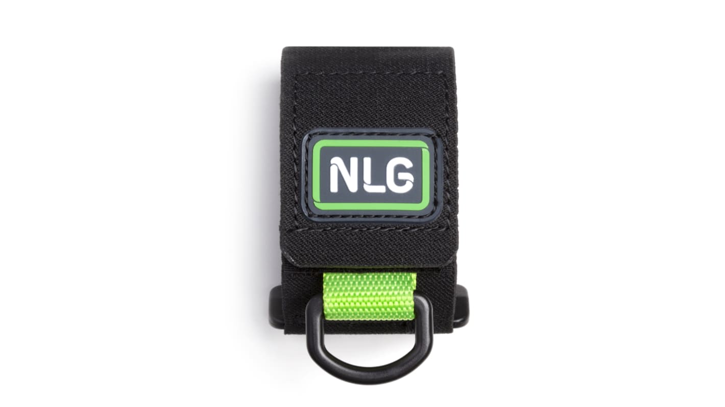 Never Let Go 38cm x 5cm Elasticated Polyester Webbing/Velcro Tool Lanyard Adapter, 3kg Capacity