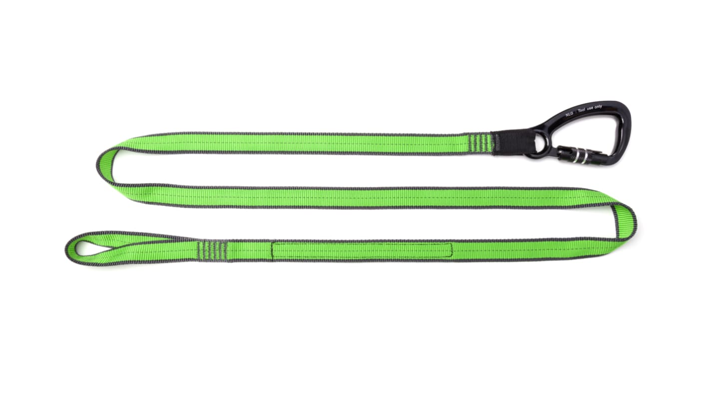 Never Let Go 190cm Polyester Webbing/Aluminium Tool Lanyard Lanyard, 38kg Capacity