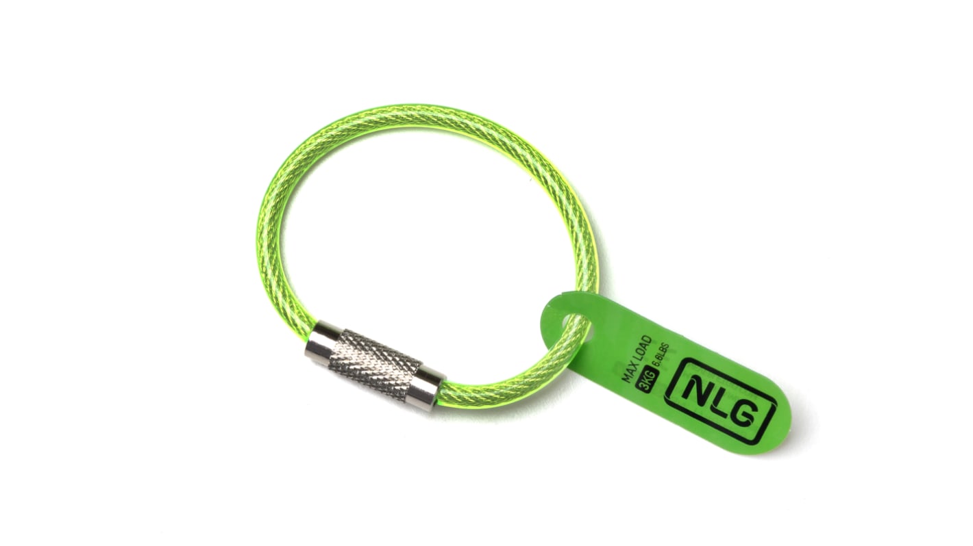 Never Let Go 120 mm Stainless Steel Tool Lanyard Tether Loop, 3kg Capacity