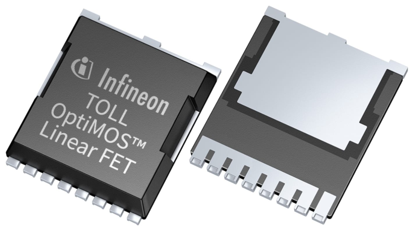 MOSFET Infineon IPT008N06NM5LFATMA1, VDSS 60 V, ID 454 A., HSOF-8 de 8 pines