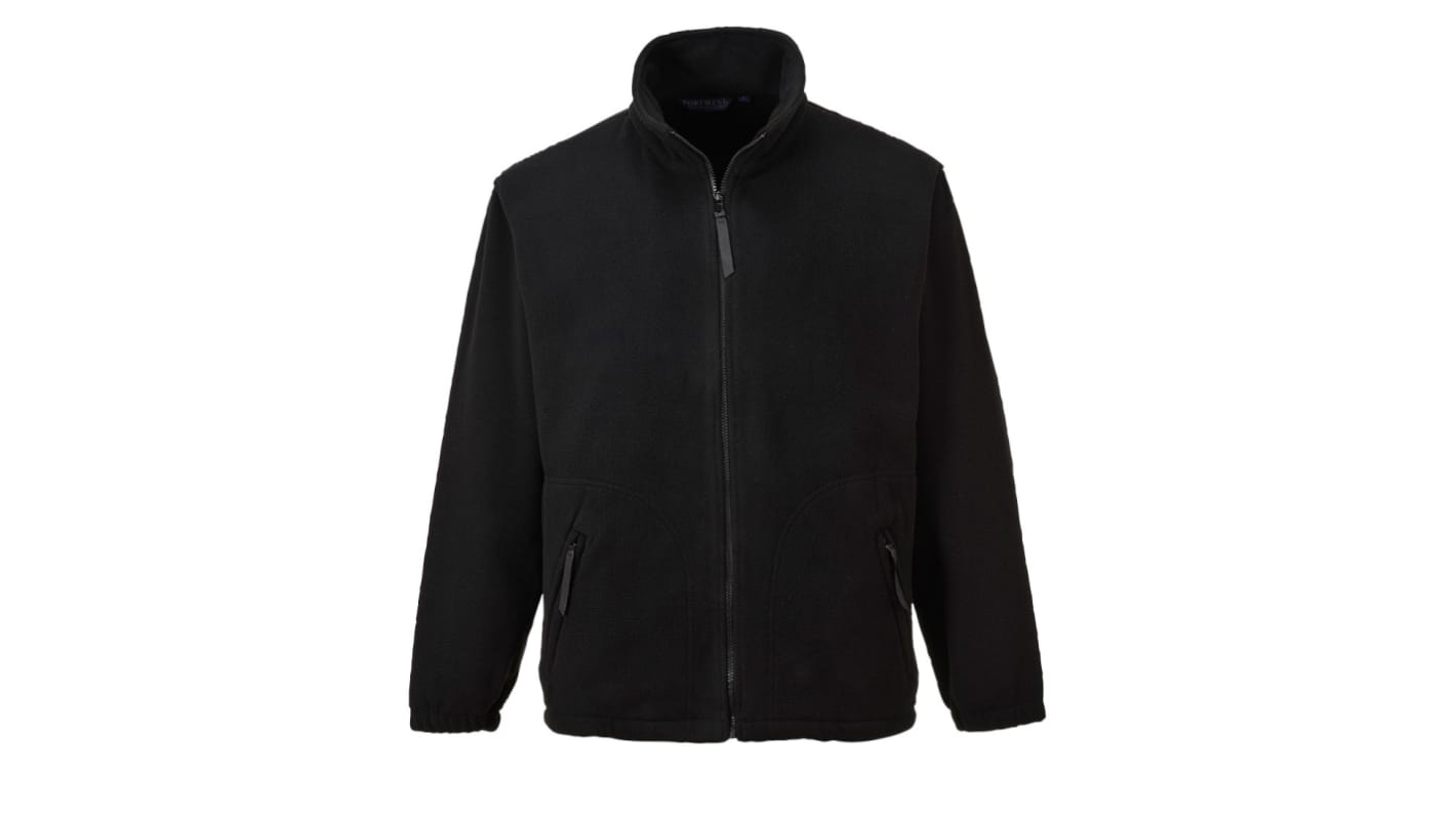 Polaire de travail Portwest F400 Argyll Heavy Fleece, Unisexe, Noir, taille XXL