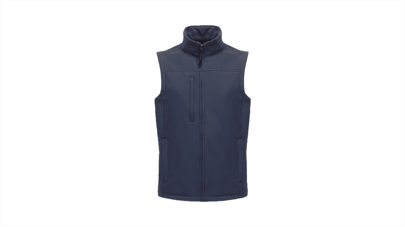 Férfi Work Waistcoat, méret: S, Tengerészkék Softshell szövet Víztaszító 0