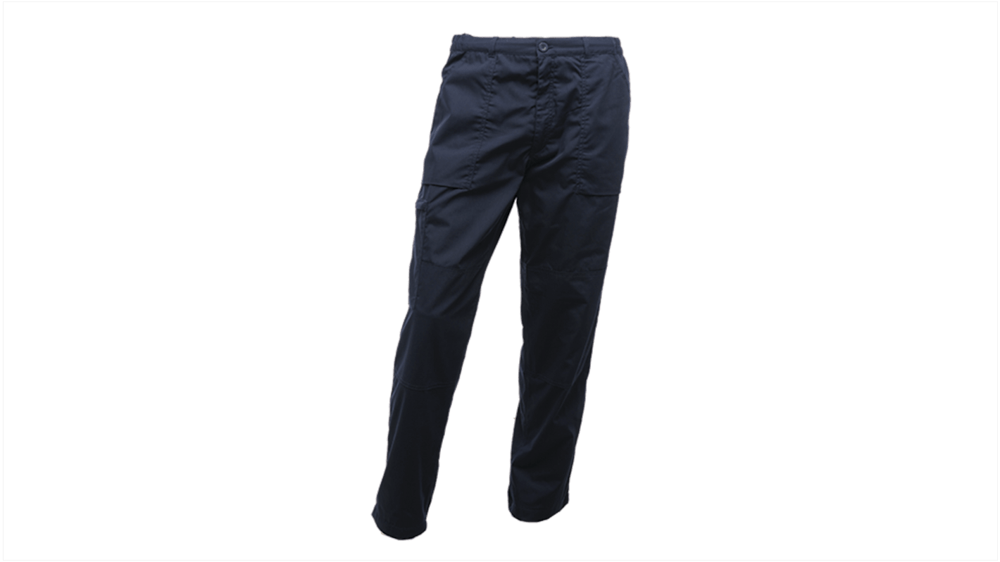 Regatta Professional Men's Lined Action Trousers Herren Arbeitshose , Polycotton Marineblau / 38Zoll x 31Zoll