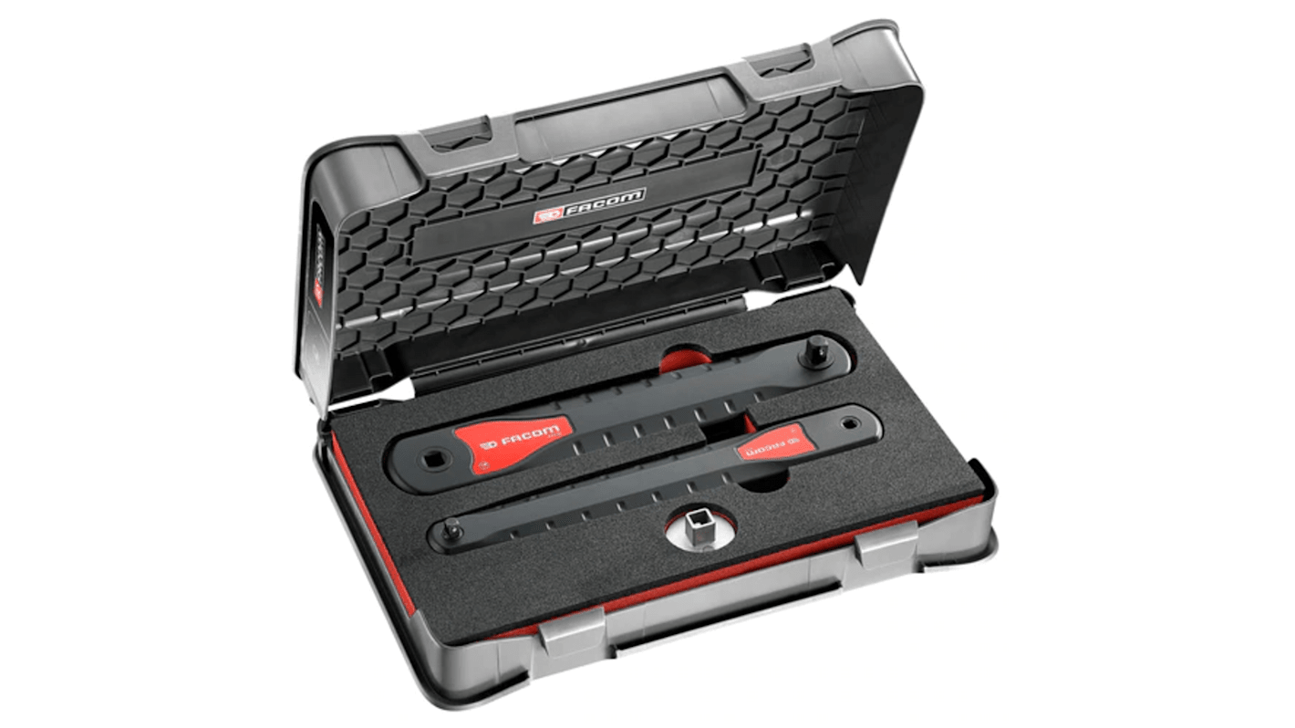 Facom Torque Wrench, 1/4 in, 3/8 in Drive