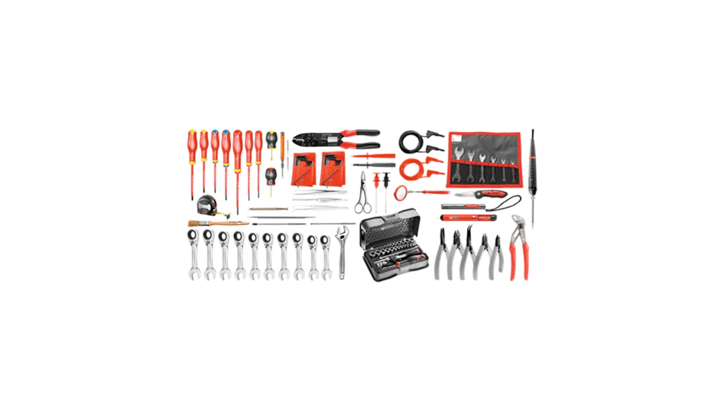 Mallette à outils Électriciens Facom, Jeu de 101 pièces