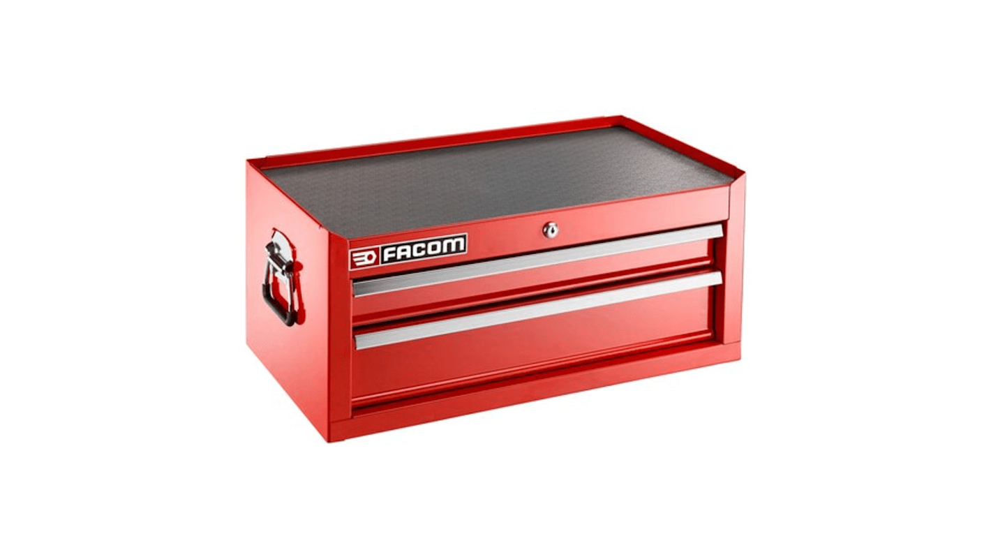 Facom 2 drawer Tool Chest, 293mm x 345mm x 670mm