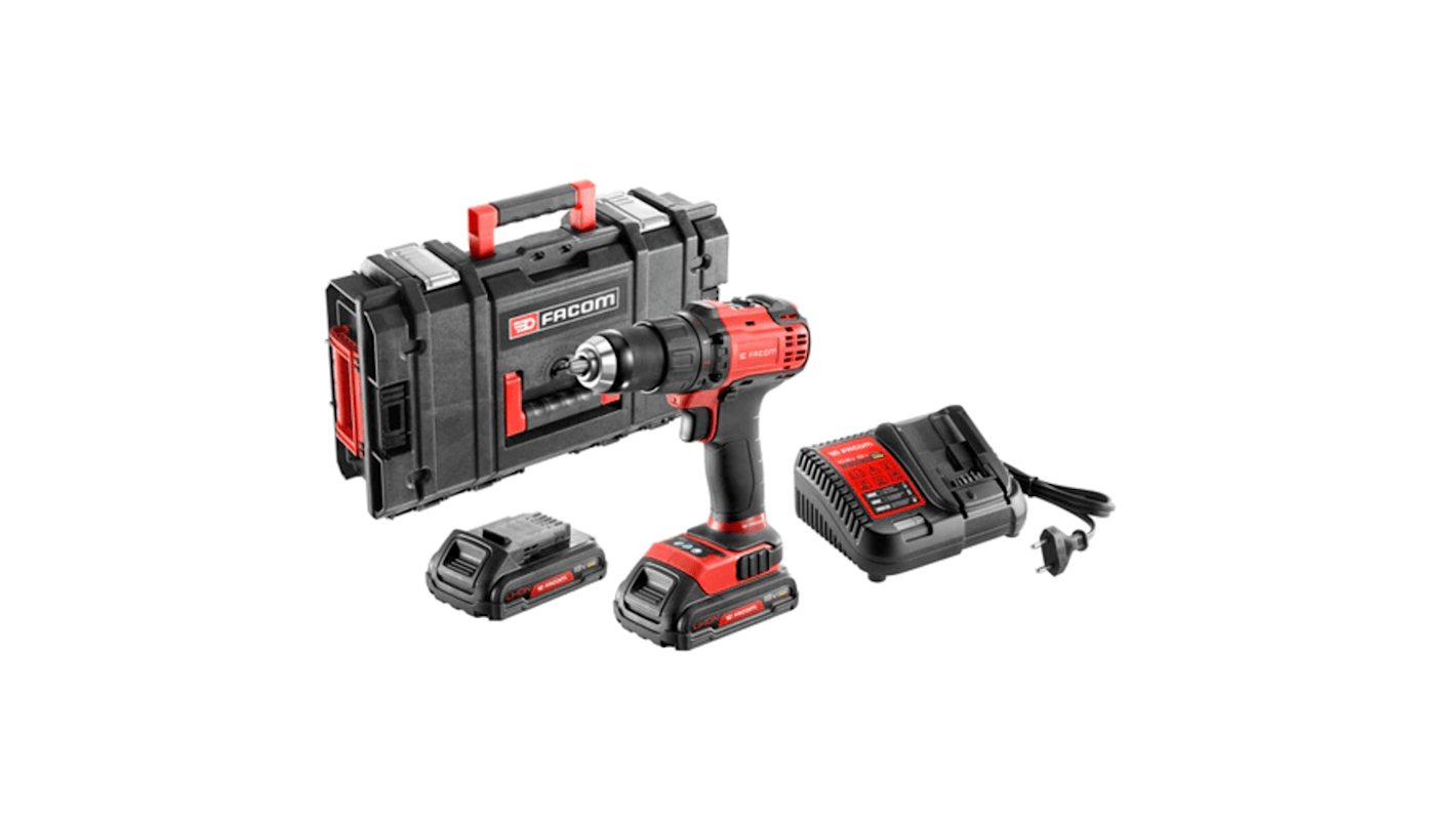 Facom CL3.P18SD2, Cordless Drill Power Tool Kit - Drill Driver Kit