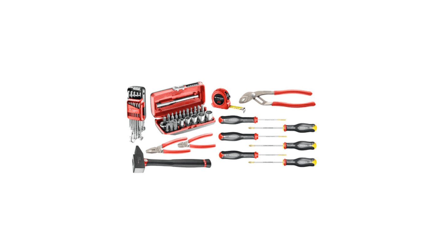 Mallette à outils Kit d'outils d'éducation personnel/technique Facom, Jeu de 52 pièces