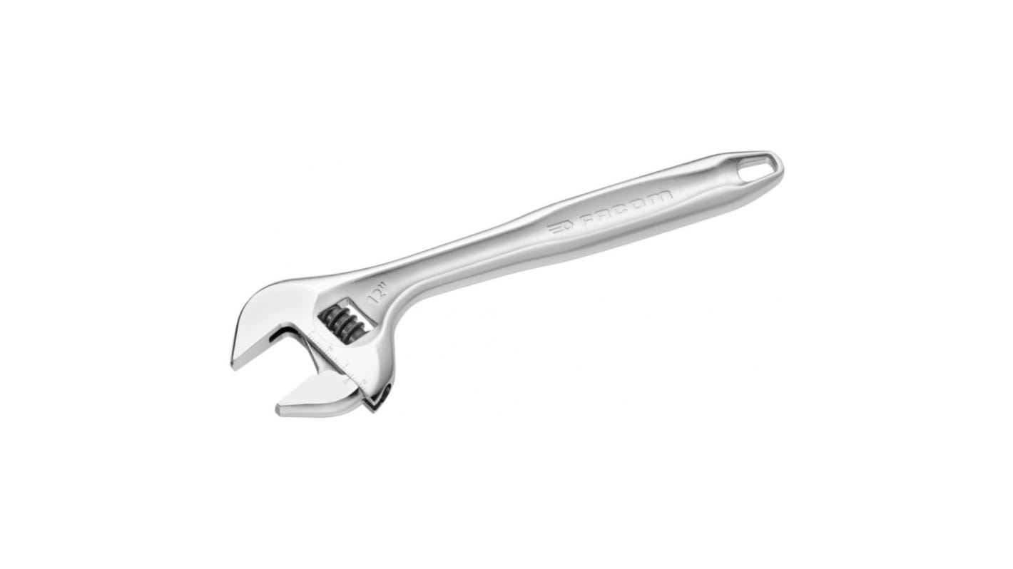 Facom Adjustable Spanner, Bi-Material Handle