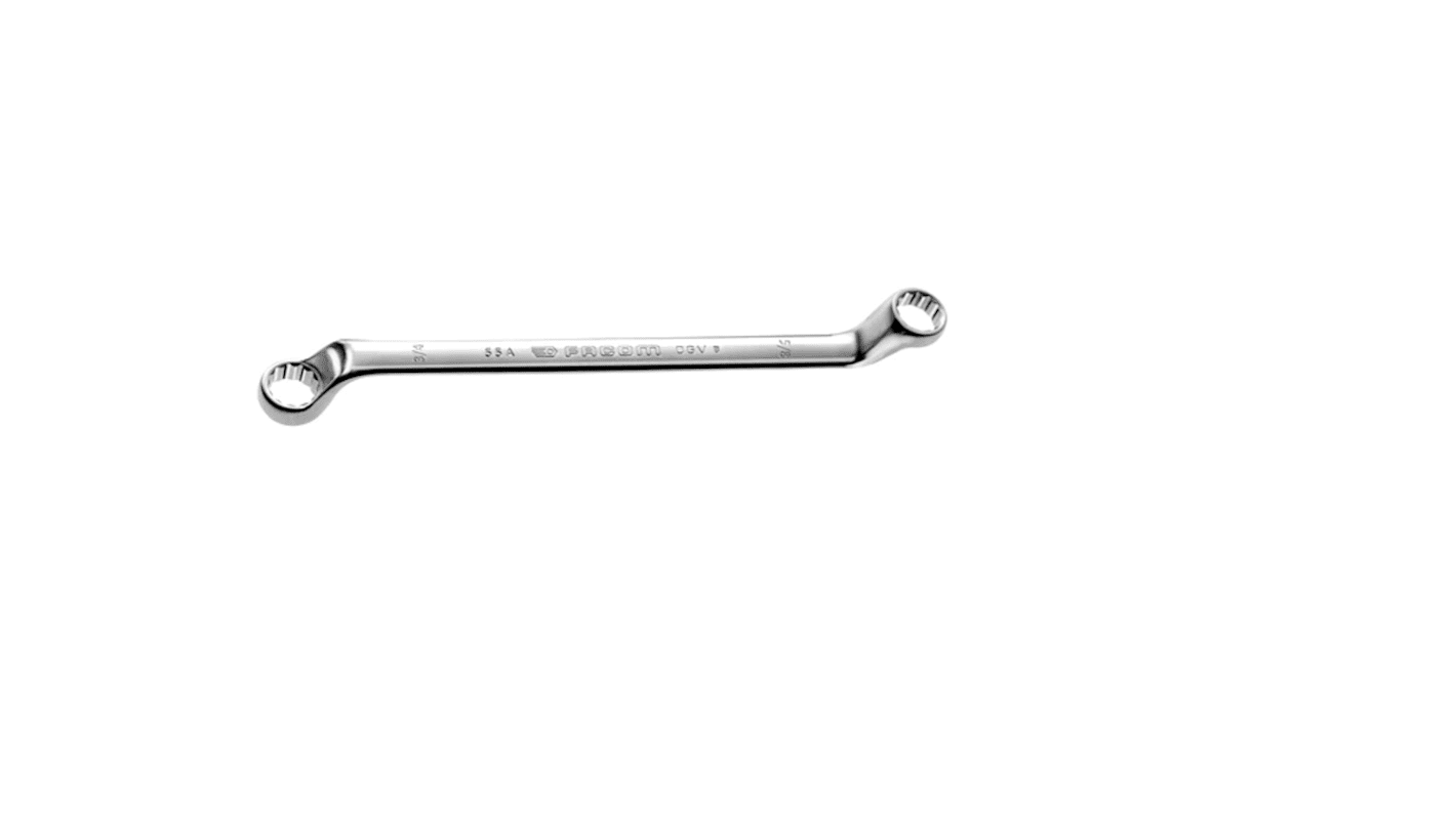 Facom Ring Spanner, Imperial, Double Ended, 197 mm Overall