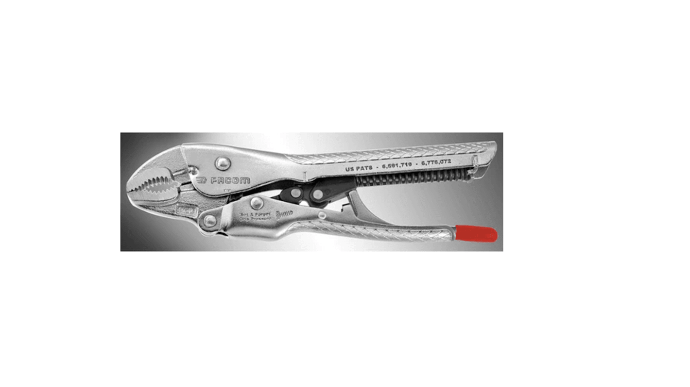 580.6 580 Locking Pliers, Straight Tip RS