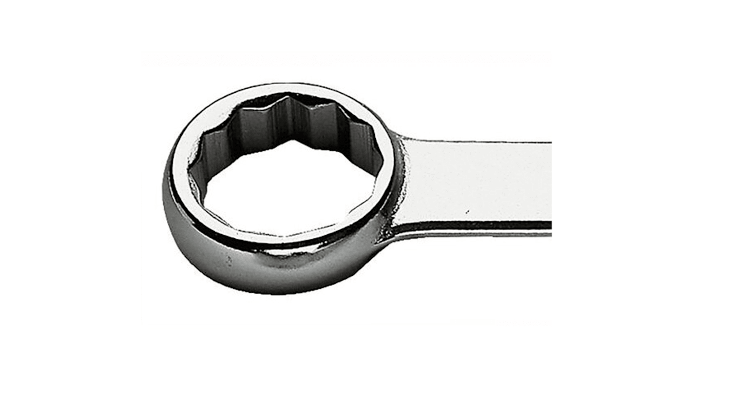 Facom Ring Spanner, 14mm, Metric, Double Ended, 185 mm Overall