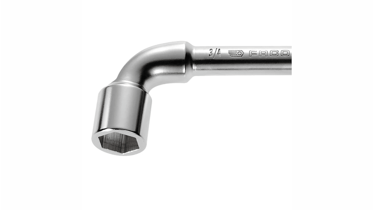 Facom 7/16 in Hex Socket Wrench, 136 mm Overall