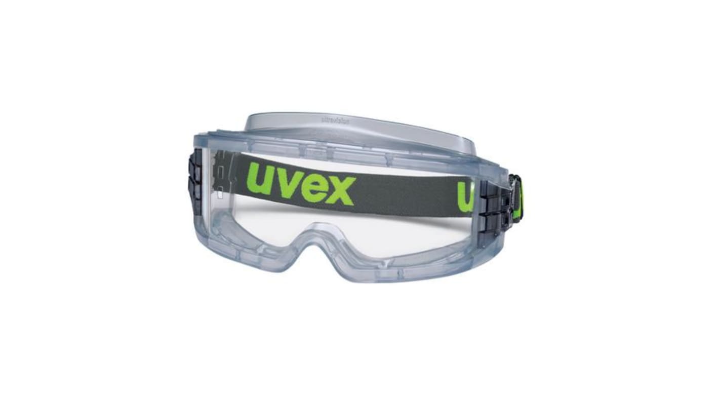 Uvex Ultravision, Scratch Resistant Anti-Mist Safety Goggles with Clear Lenses