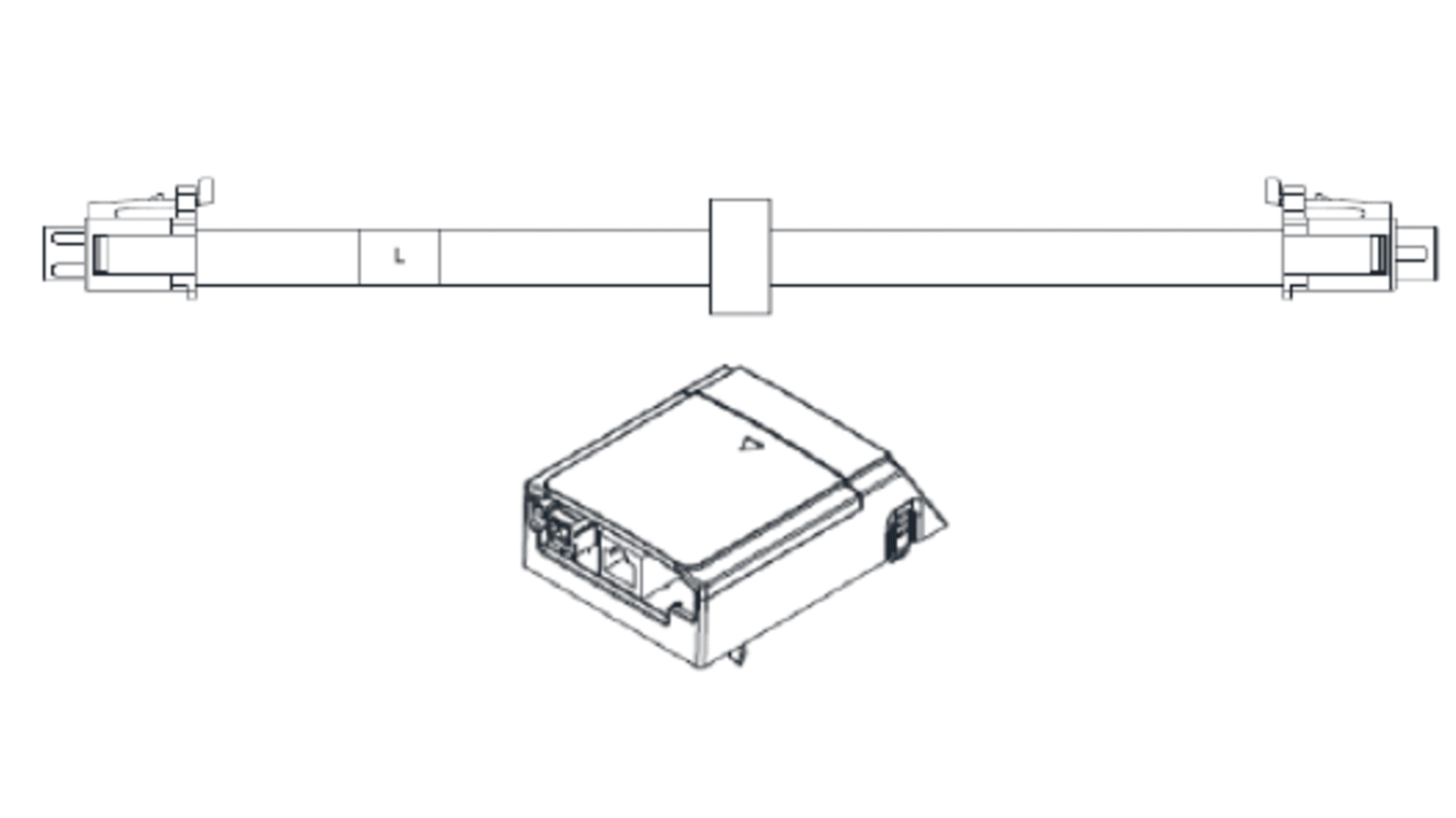 CABLE 250MM & OPTION CASE (FOR MS300 COM