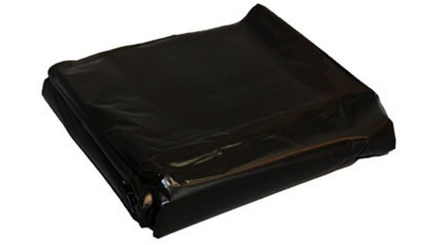 BK300B1 Cromwell Polythene Black LDPE Bin Bag, 240L Capacity, 100 per Package RS