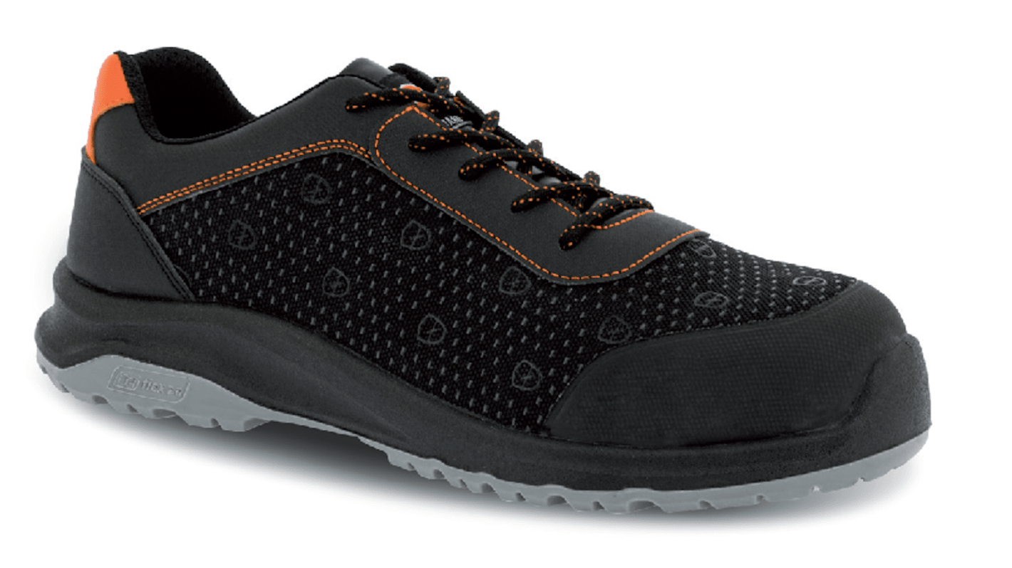 Parade RIDE Unisex Black Composite  Toe Capped Safety Trainers, UK 2, EU 35