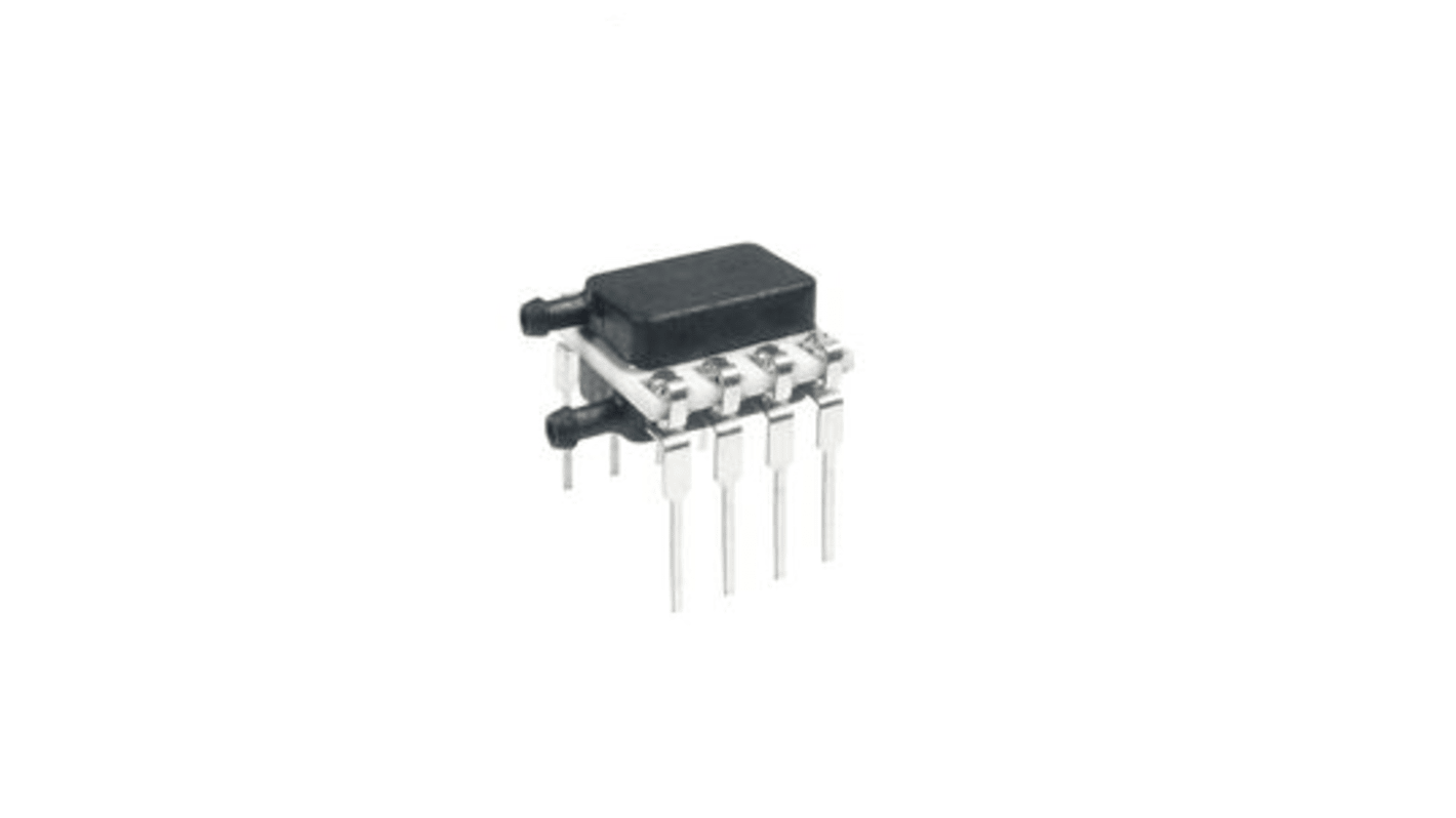 Honeywell Piezoresistive Pressure Sensor, 6kPa Operating Max, Through-Hole Mount, 8-Pin, 60kPa Overload Max, DIP