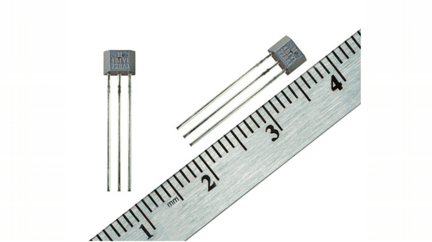 VG481V1 Honeywell Through Hole Hall Effect Sensor, TO92, 3Pin RS