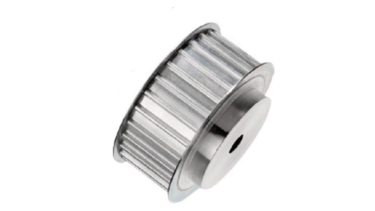 OPTIBELT Timing Belt Pulley, Aluminium 4 mm, 6 mm Belt Width x 2.5mm Pitch, 18 Tooth