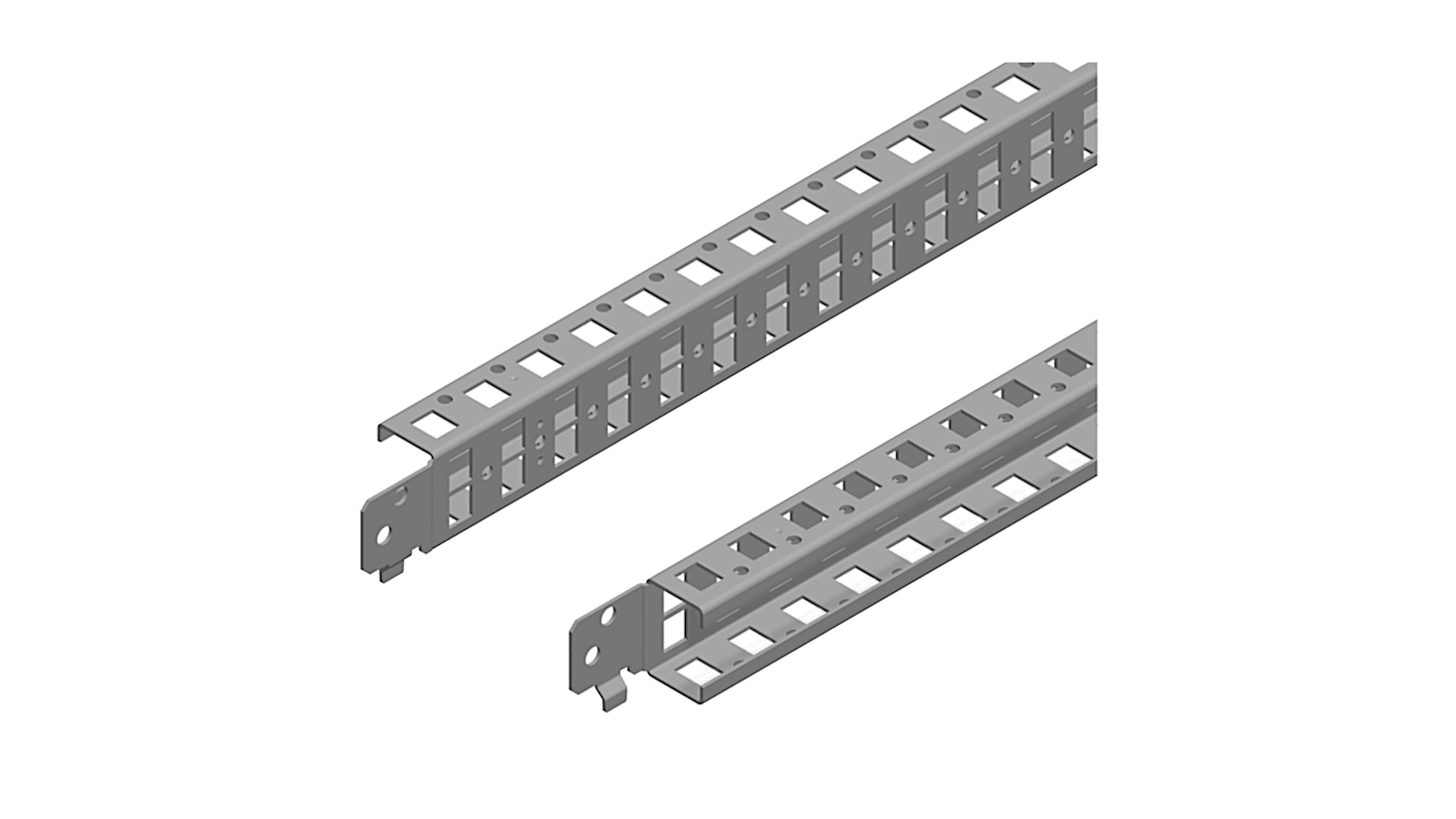 Schneider Electric NSYSQCR Series Cross Rail, 40mm W, 500mm H For Use With Spacial SF, Spacial SFX, Spacial SM, Spacial