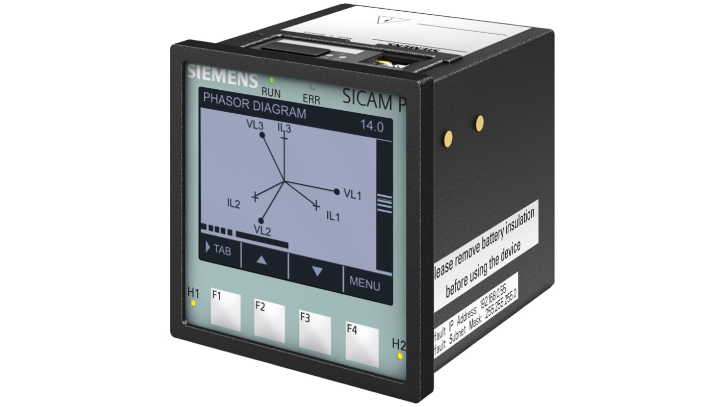 Siemens SICAM P855 Spændingskvalitetsanalysator, 10A, 690V