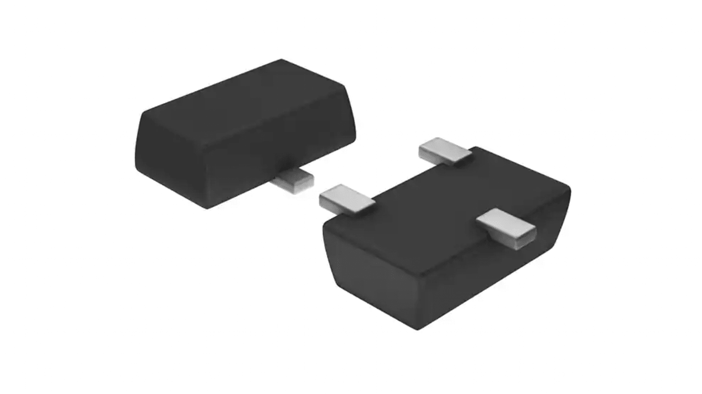 MOSFET, 1 elem/chip, 3,5 A, 30 V, 3-tüskés, SOT-23 Szilikon