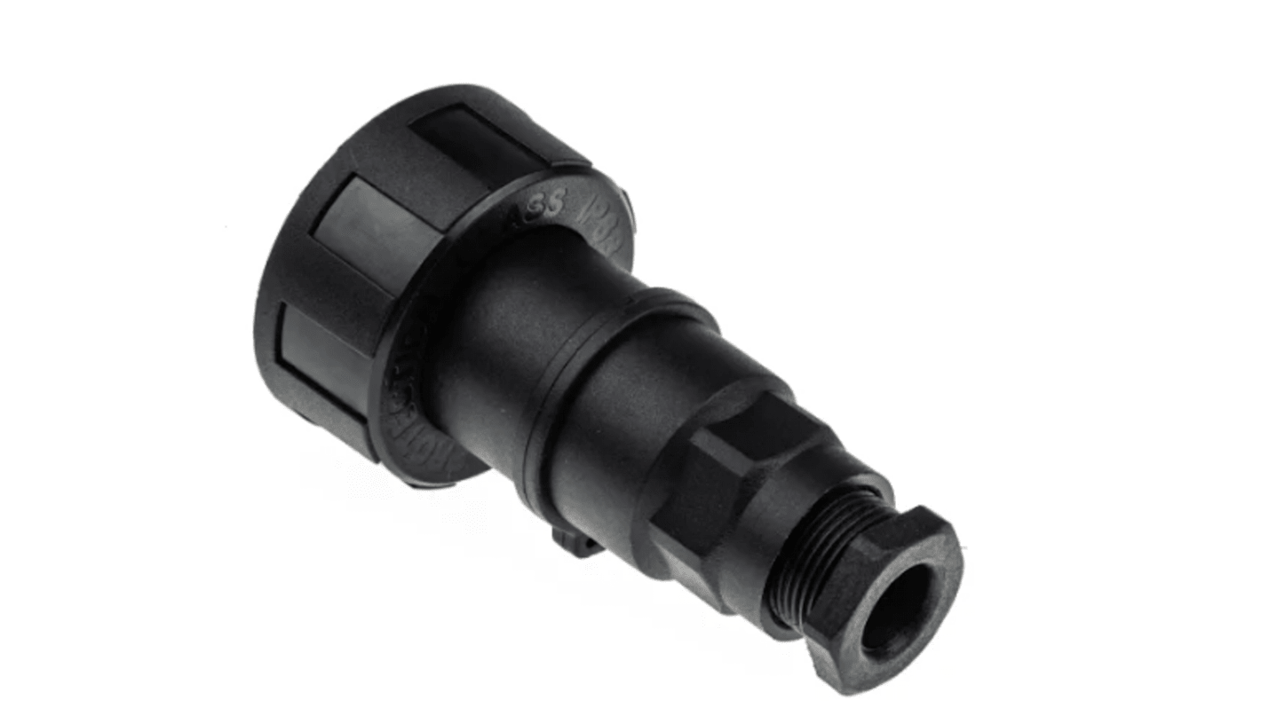 Conector circular Bulgin hembra serie Standard Buccaneer de 6 vías hembra, Montaje en Panel, IP68