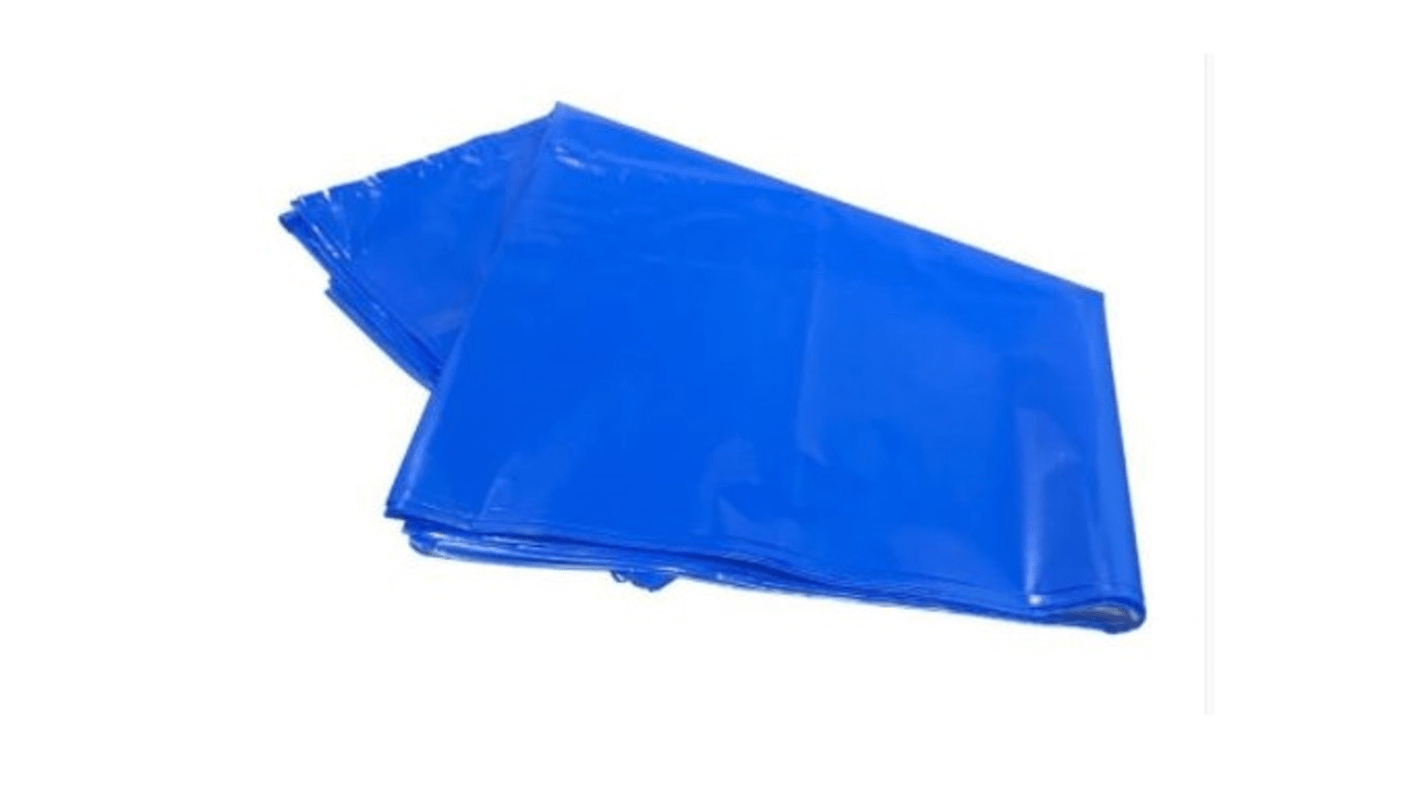 B1394 Hanmere Polythene Blue Polythene Bin Bag, 0.019mm Thickness, 275 per Package RS
