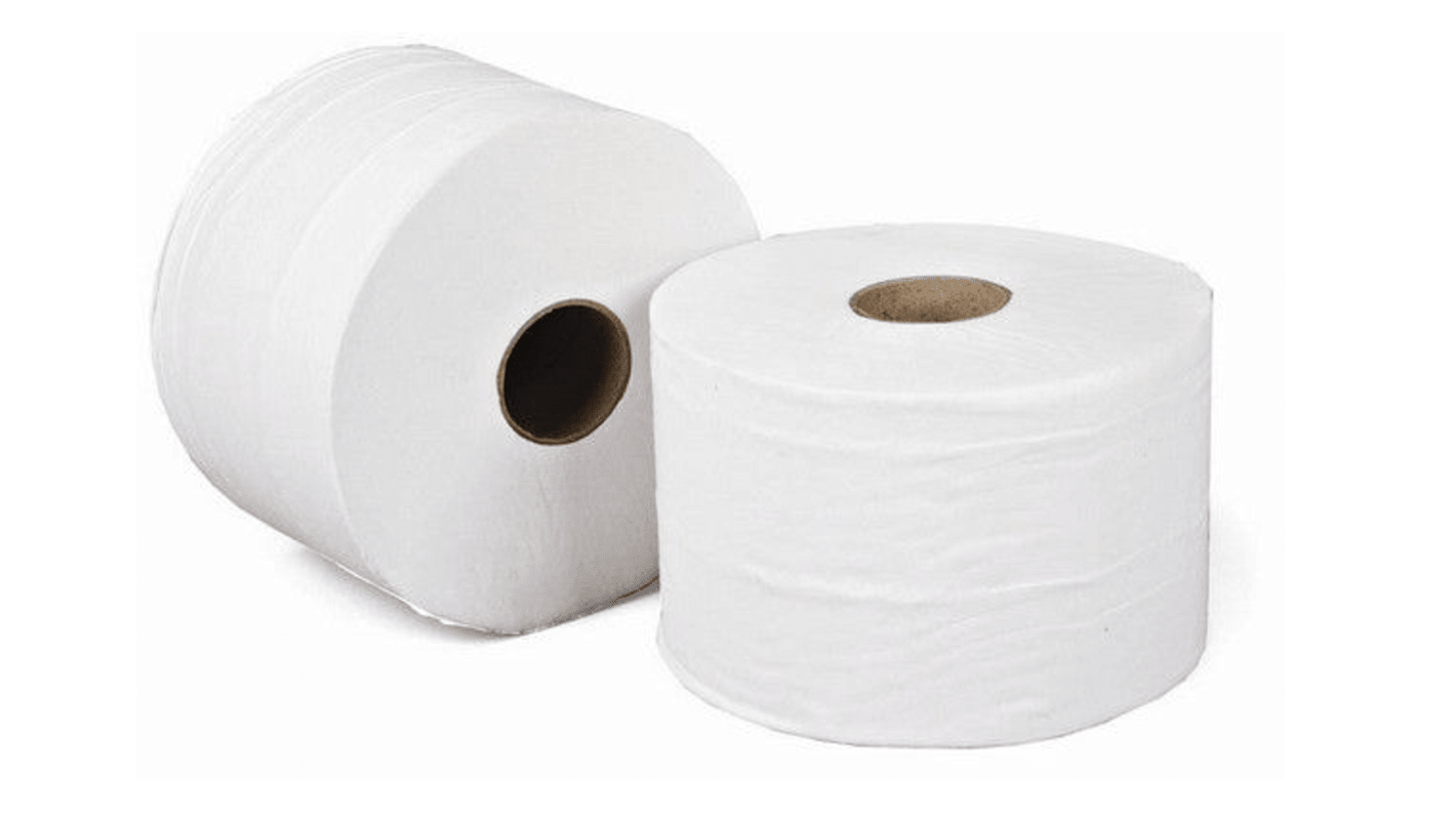 JT1180 Northwood Hygiene 24 rolls of 4320 Sheets Toilet Roll, 1 ply RS