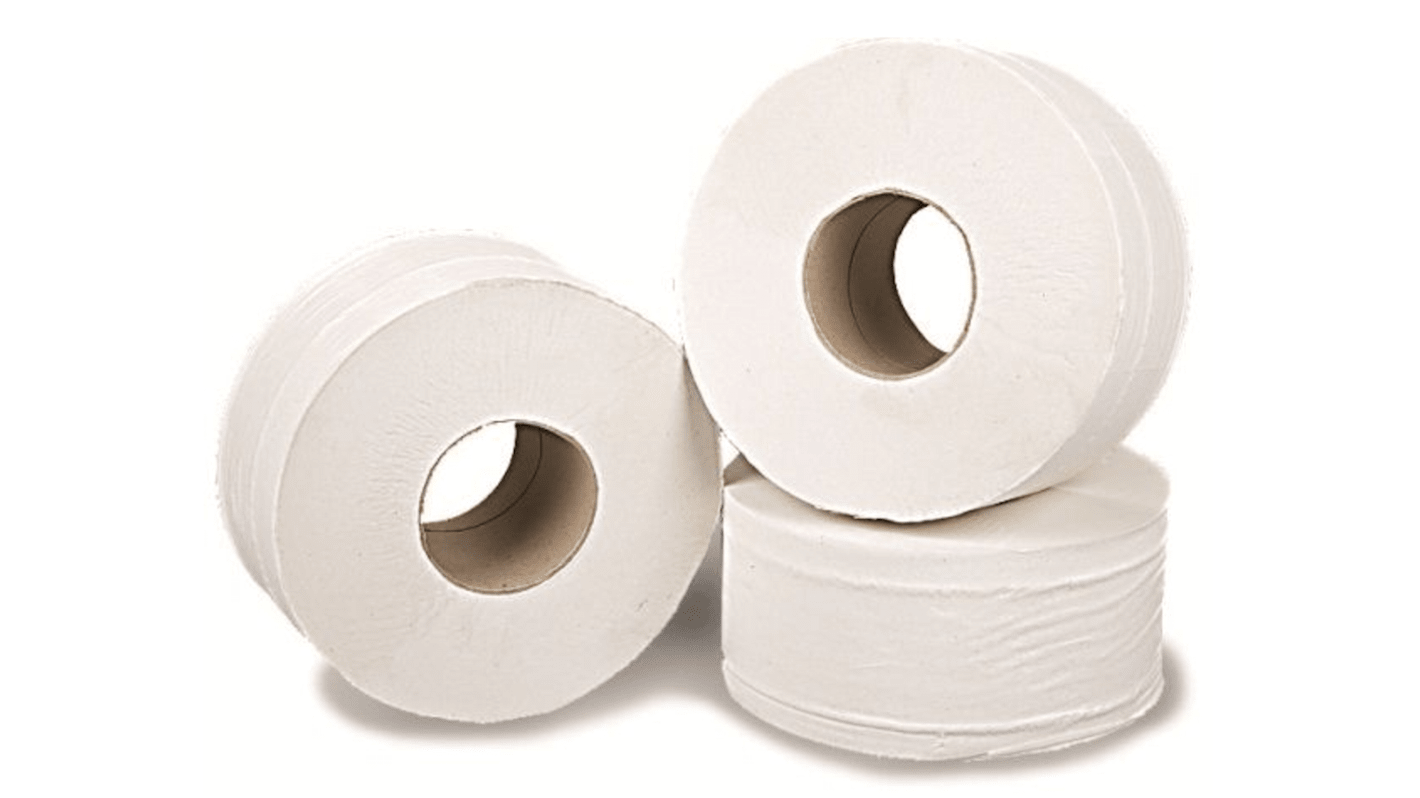 J27300 Northwood Hygiene 6 rolls of Toilet Roll, 2 ply RS
