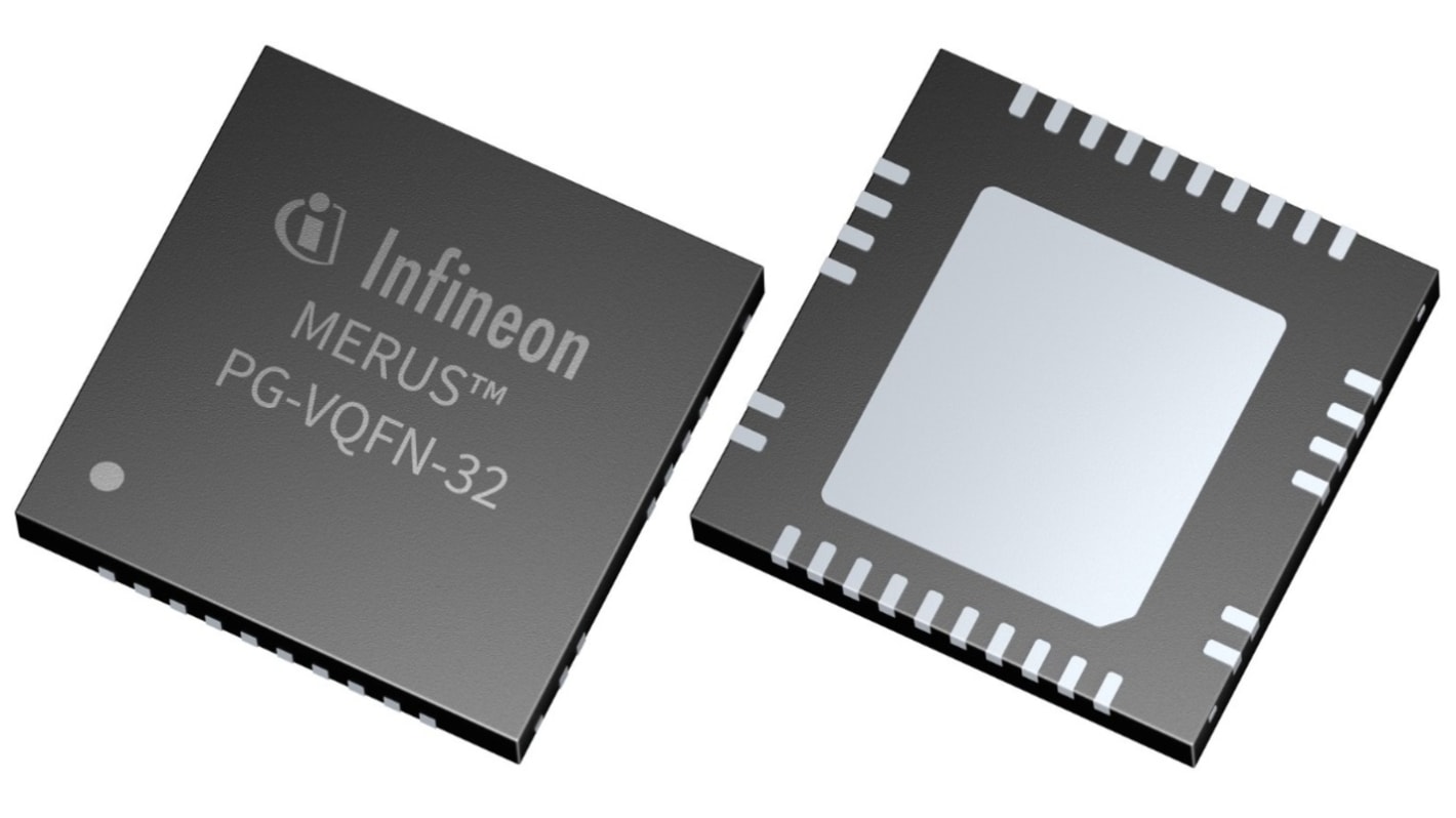 Infineon, 2-ChannelClass-D6W, 32-Pin MLPQ 32 7x7 IRS2452AM