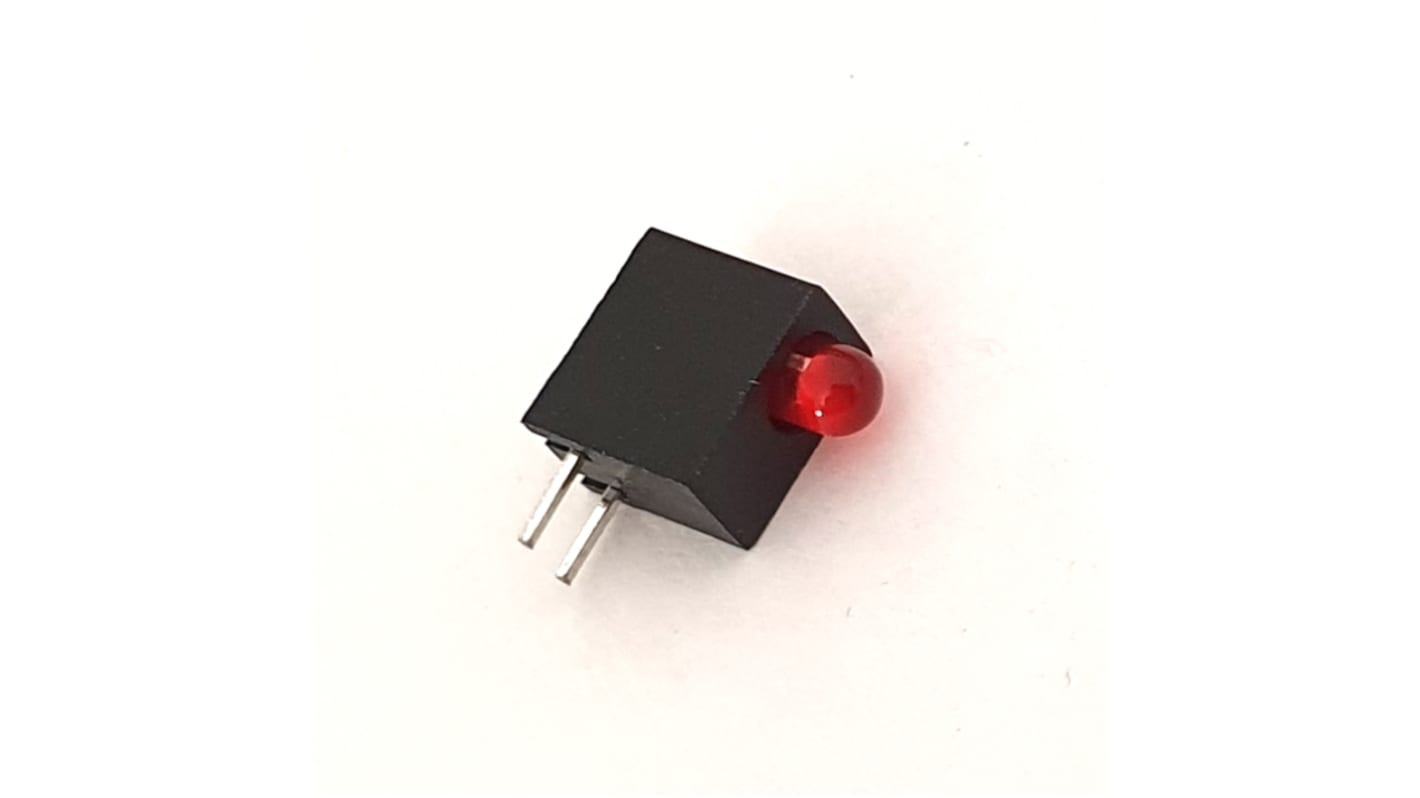 Indicateur LED, CML Innovative Technologies, 15701002, 1 LED, Rouge, Traversant