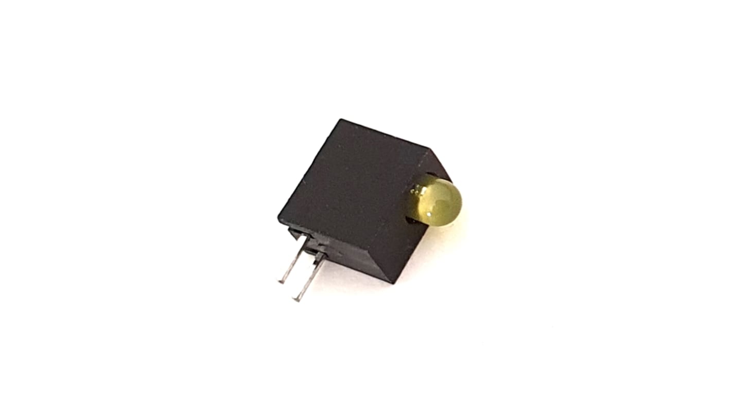 CML Innovative Technologies 15701003, Yellow LED Indicator, Through Hole 5 V