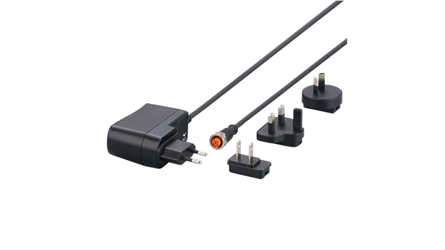 Zasilacz wtyczkowy Uwy 24V dc Iwy 1A 24W typ wtyczki: Adapter europejski-brytyjski