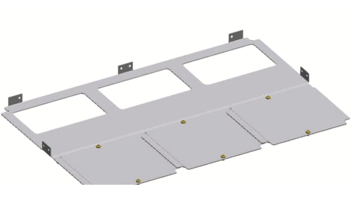 ABB Base Plate, 512mm W, 212mm L for Use with Cabinets TriLine