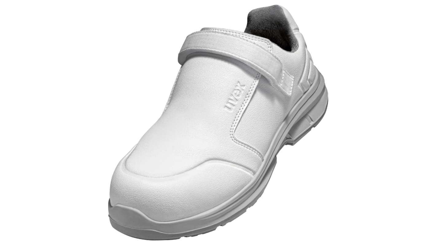 Uvex Uvex white Unisex White Composite Toe Capped Safety Shoes, UK 4, EU 37