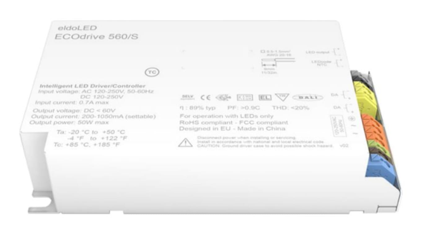 ECOdrive AC, 50W, DALI2 CC LED Driver