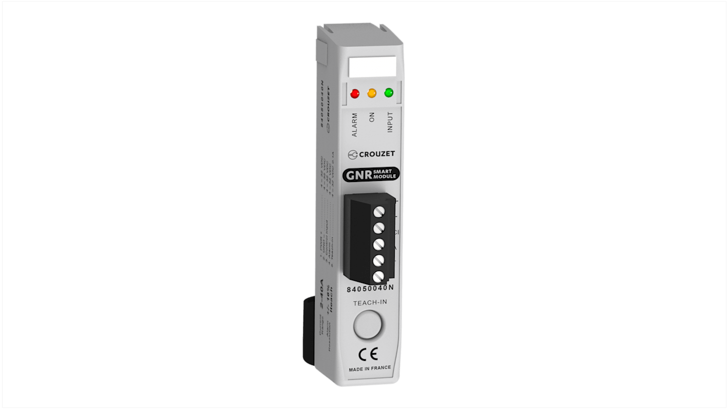 Crouzet GNRS Smart Module Series Solid State Relay, 40 A Load, DIN Rail Mount, 32 V ac/dc Load