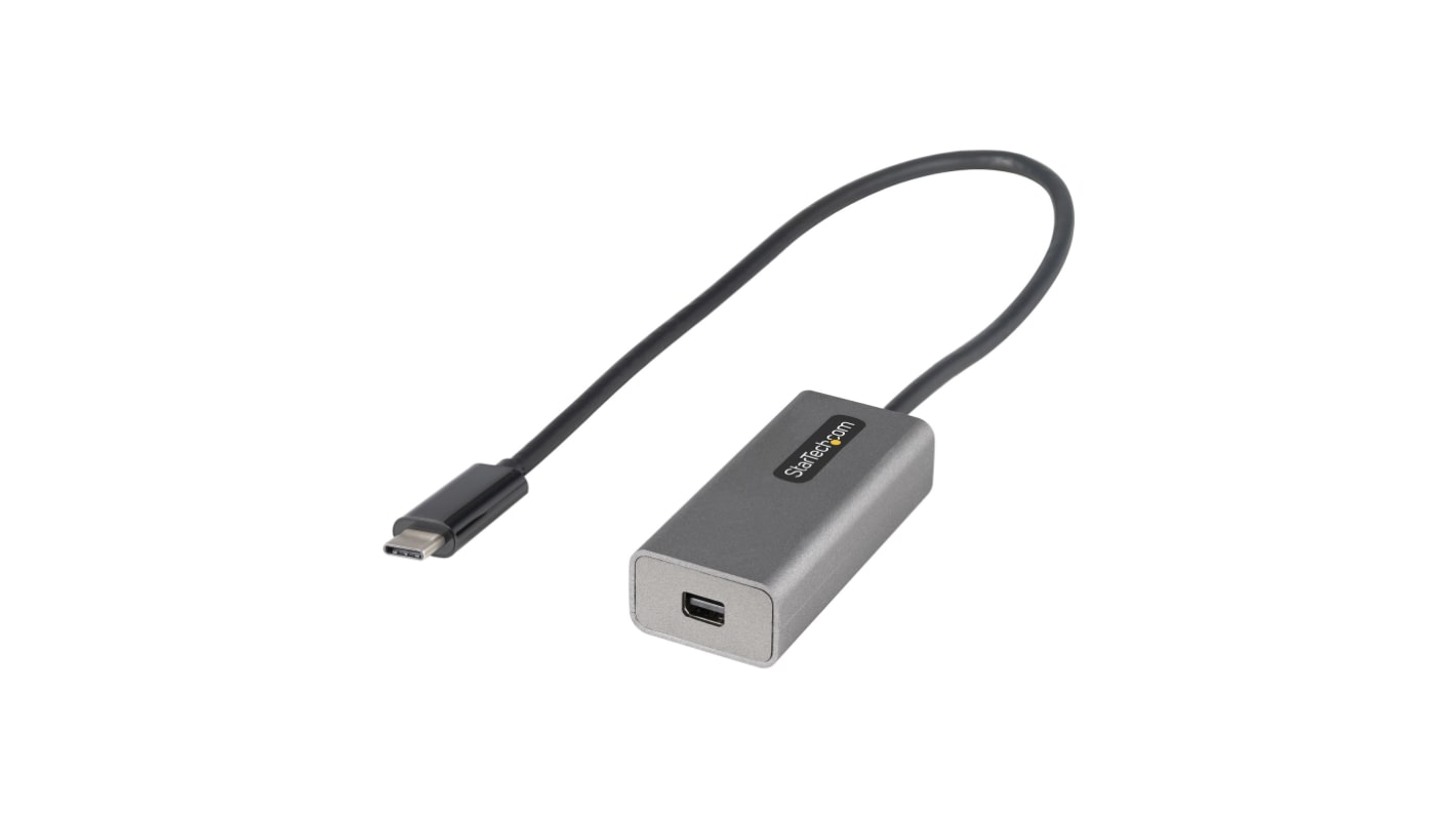 StarTech.com USB C to Mini DisplayPort Adapter Cable, USB C, 1 Supported Display(s) - 4K @ 60Hz