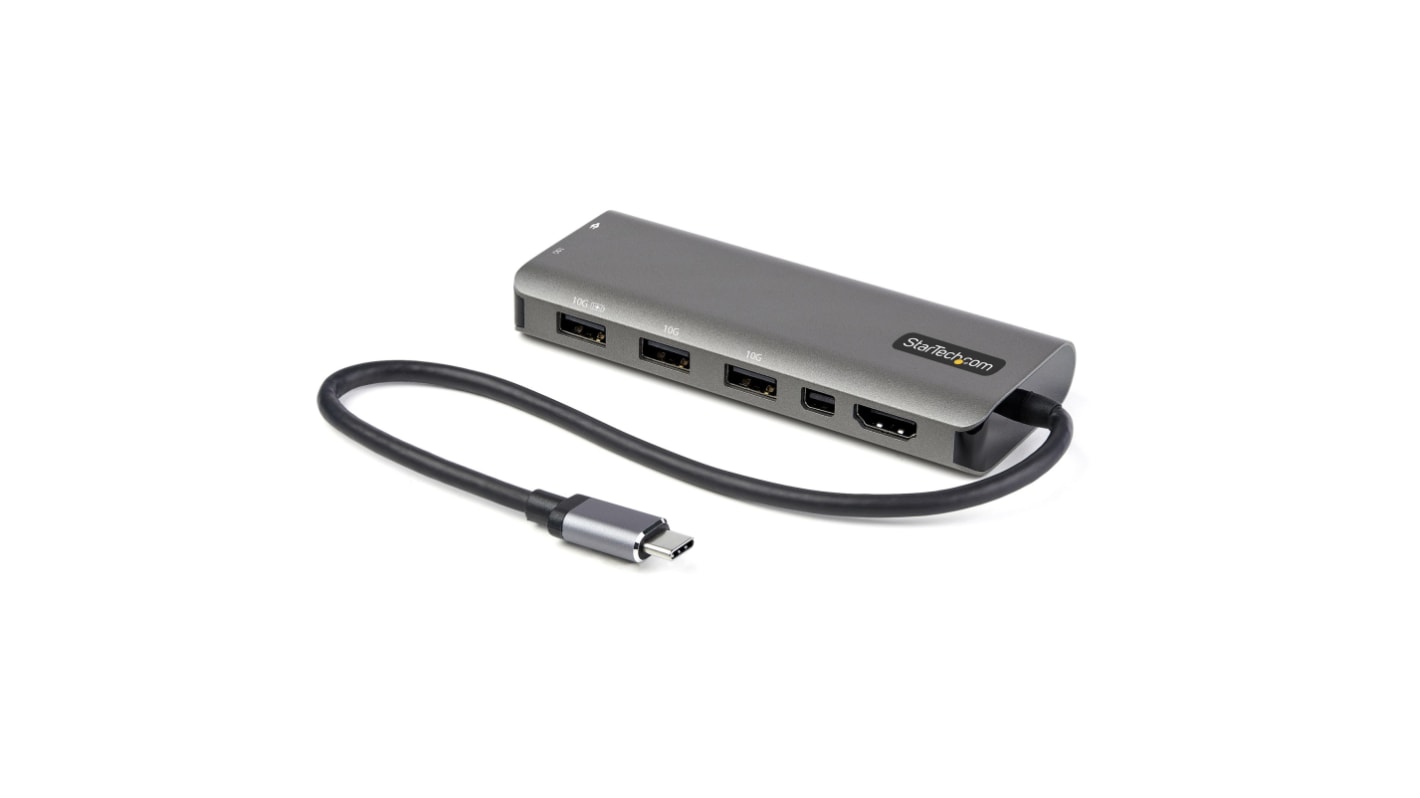 Stacja dokująca, magistrala: USB 3.2, 3840 x 2160, USB: 4, typ: USB C, standard: USB C