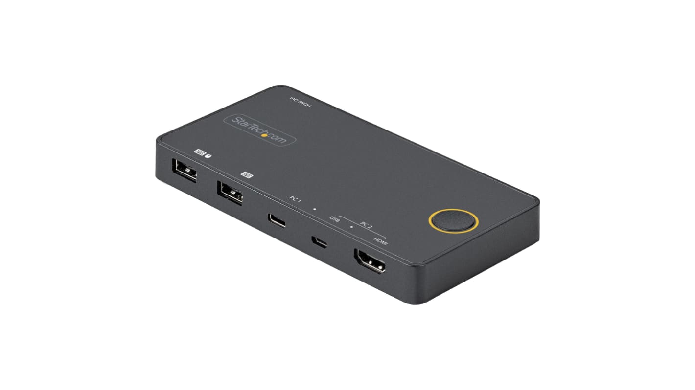 SV221HUC4K 2 Port USB DisplayPort, HDMI KVM Switch, HDMI