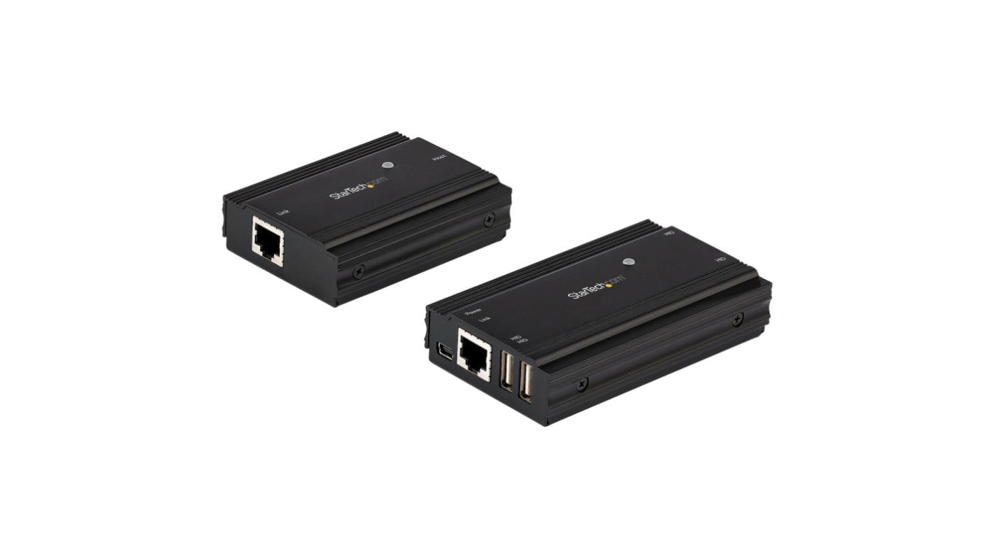 Extensor USB StarTech.com USB2004EXT100, 4 puertos CAT 5, CAT 6, CAT 7