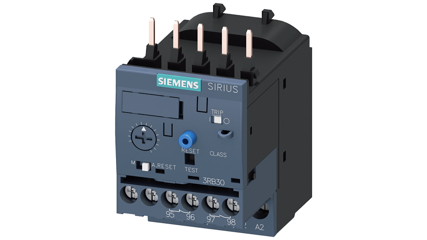 3RB30162NB0 Siemens Solid State Overload Relay 1NO + 1NC, 1.25 A F.L