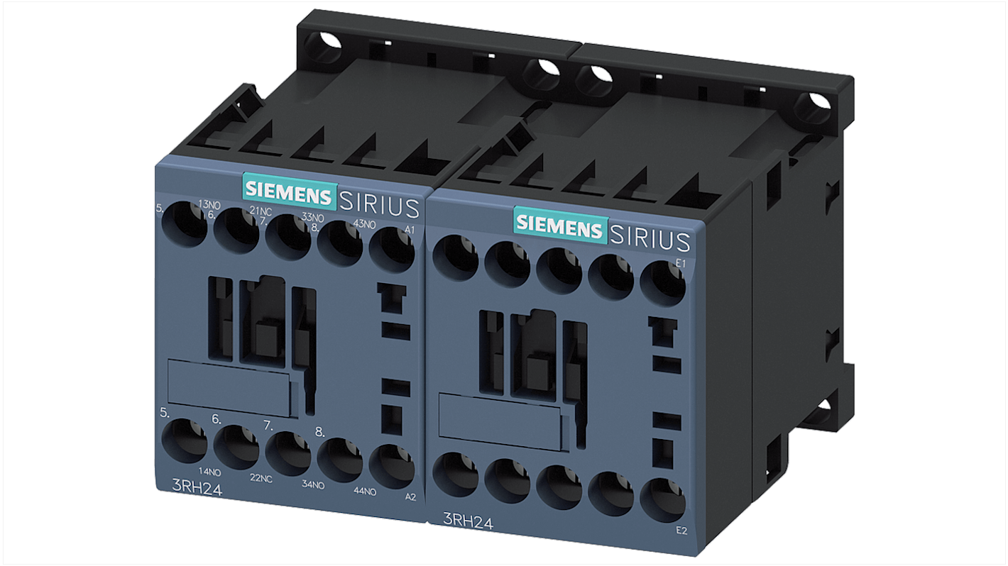 Contattore Siemens, 3 NA + 1 NC, 10 A