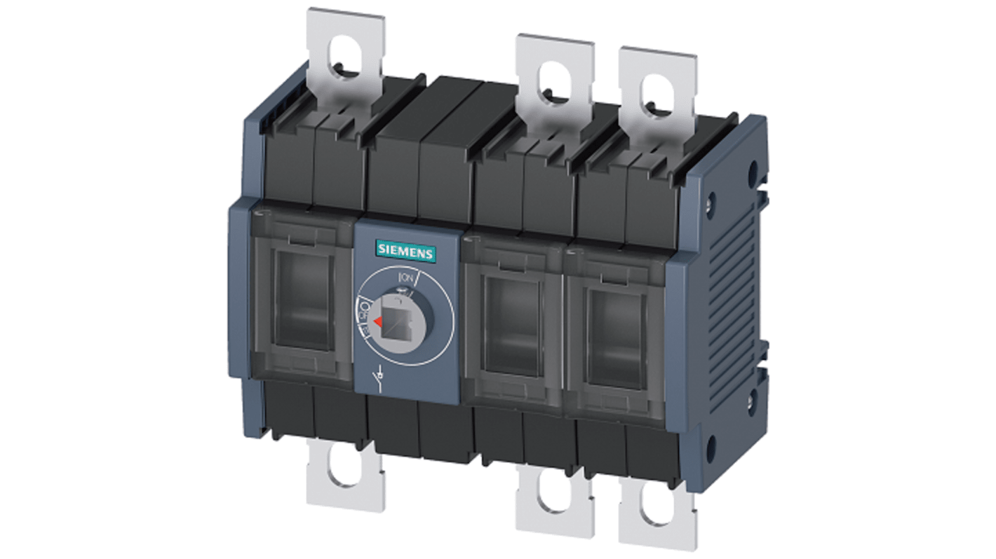 Sezionatore con interruttore Siemens 3KD3830-0NE20-0, corrente max 250A Integrato, 3 SENTRON 3KD